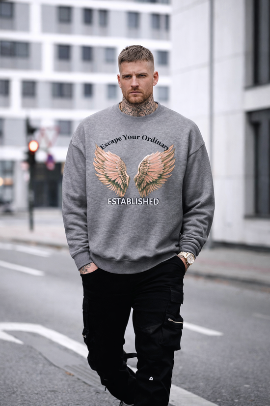 EYO Angel Wings Premium Sweatshirt | Cozy & Timeless