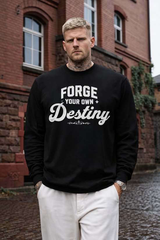 EYO Premium Long Sleeve Tee | Luxury Streetwear, Comfort & Modern Fit