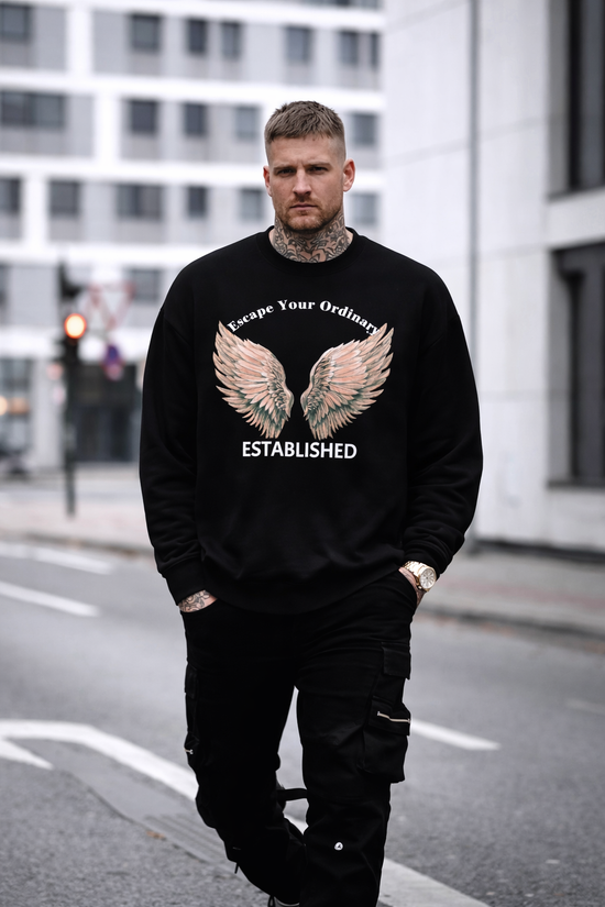 EYO Angel Wings Premium Sweatshirt | Cozy & Timeless