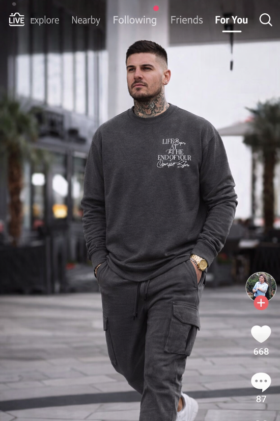 EYO Premium Embroidered Sweatshirt | Luxury Streetwear, Comfort & Style