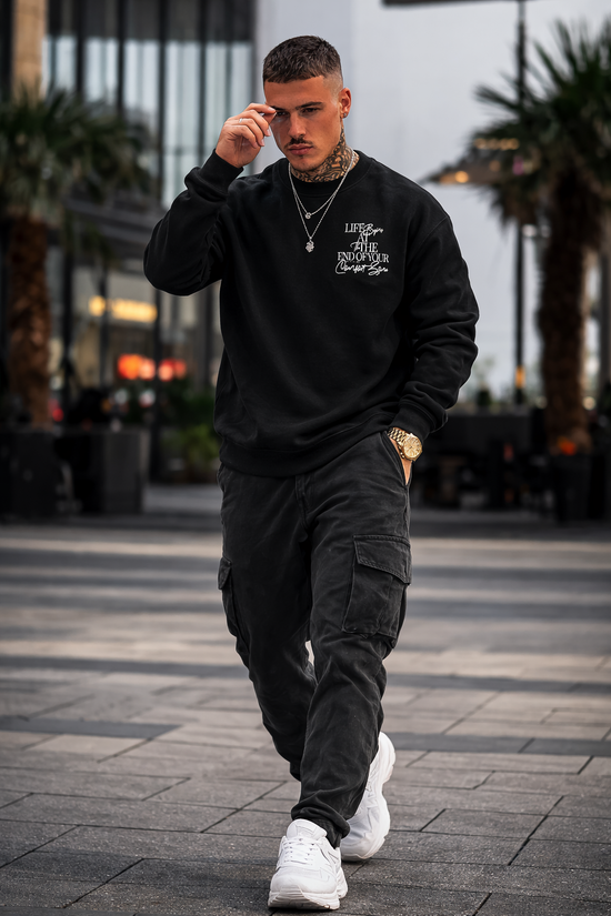 EYO Premium Embroidered Sweatshirt | Luxury Streetwear, Comfort & Style