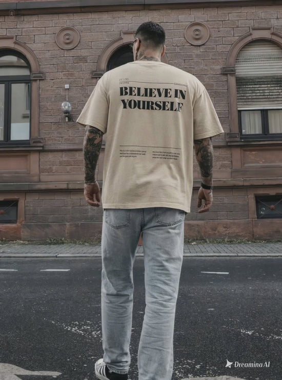 EYO Premium Oversized Statement Tee | Relaxed Streetwear, Premium Quality & Fit