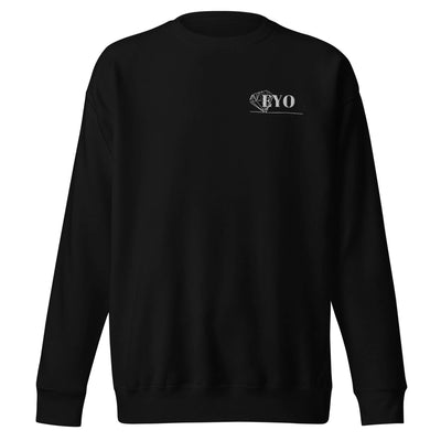 unisex premium embroidered sweatshirt
